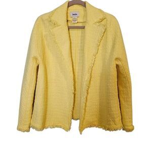 Neiman Marcus jacket, yellow. Size M.